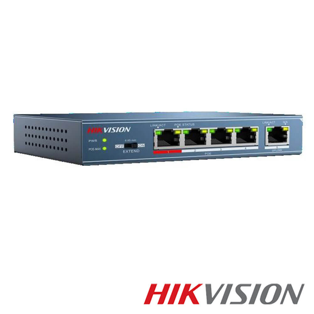 Cel mai bun pret pentru Switch-uri si injectoare HIKVISION DS-3E0105P-E Special pentru interconectarea diferitelor segmente de rețea