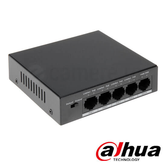 Cel mai bun pret pentru Switch-uri si injectoare DAHUA PFS3005-4P-58 Special pentru interconectarea diferitelor segmente de rețea