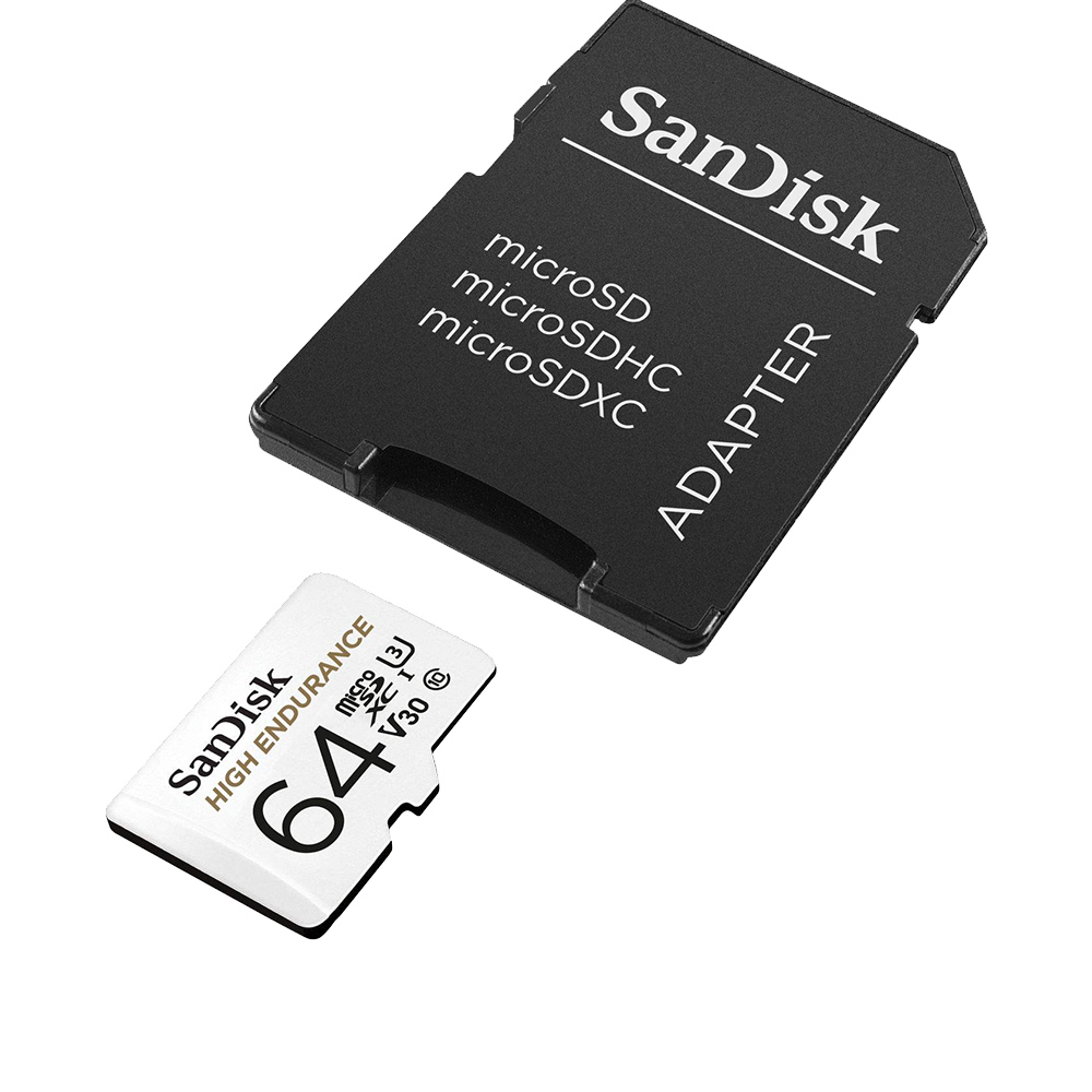 Cel mai bun pret pentru Carduri memorie SANDISK SDSQQNR-064G-GN6IA <i> High Endurance este ideal pentru sisteme de securitate profesionale</i> 