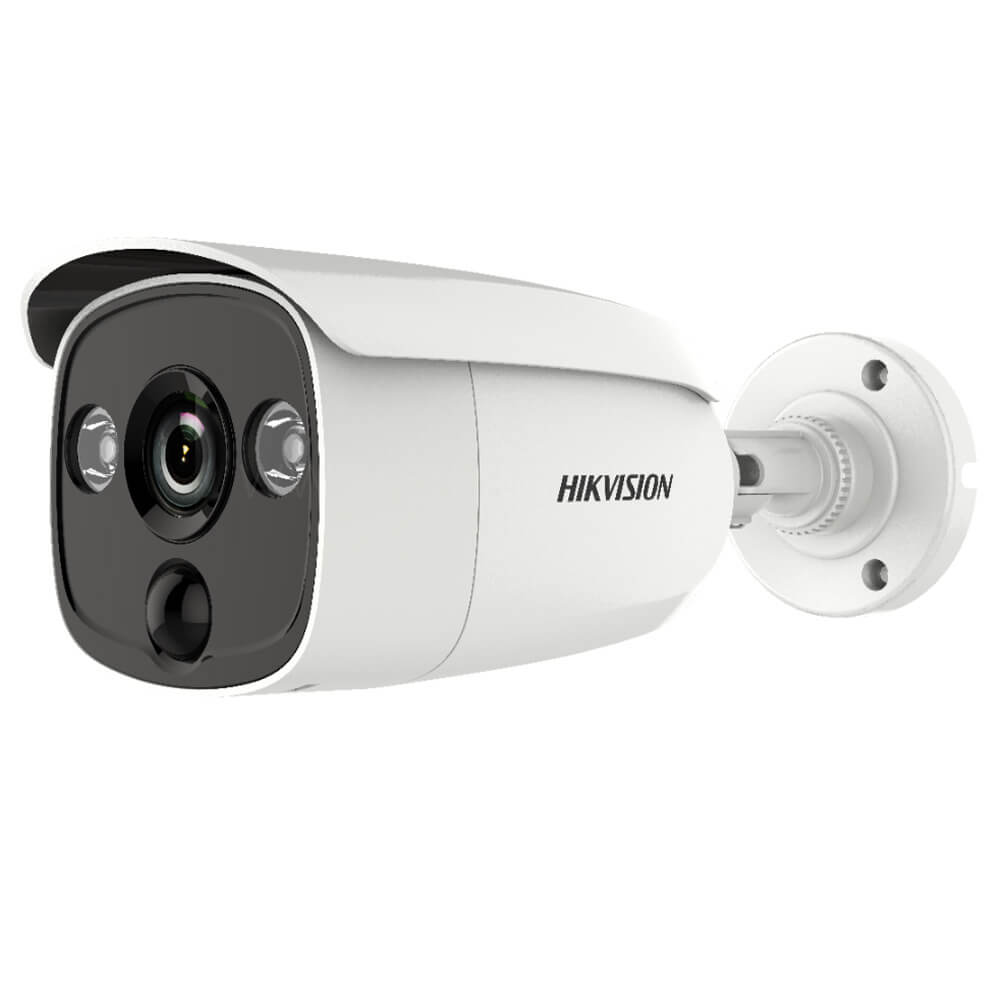Camera 2MP Exterior, IR 20m, lentila 2.8, senzor PIR integrat - HikVision DS-2CE12D0T-PIRL