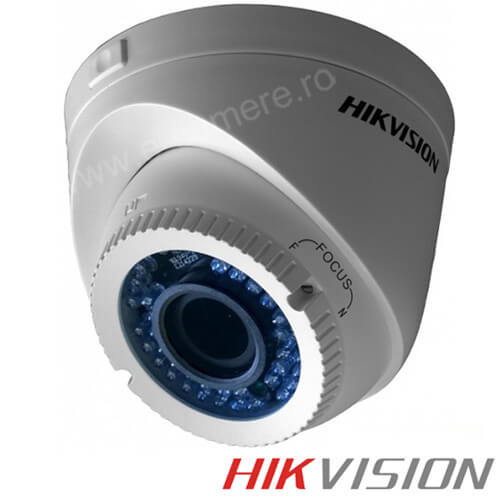 Camera 1MP Turbo HD, Exterior, IR 40m, Varifocala - HikVision DS-2CE56C2T-VFIR3
