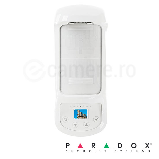 Detector miscare ENVY, infrarosu si microunde, ecran OLED color  - Paradox NVX80