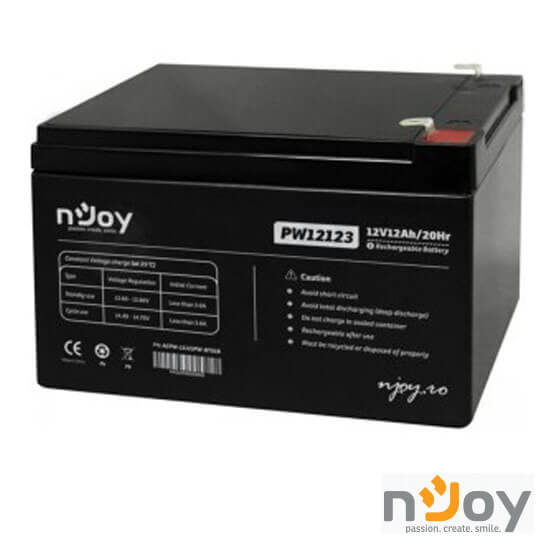 Acumulator 12V12Ah  - NJoy PW12123