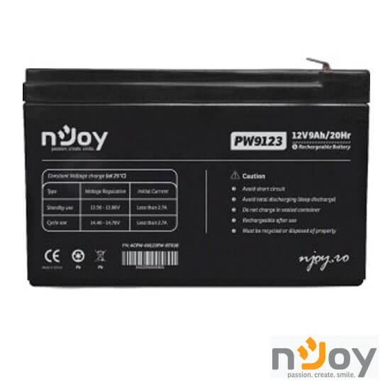 Acumulator 12V9Ah - NJoy PW9123