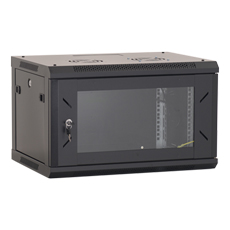 Cabinet metalic, 6 Unitati 600x600, Negru, Neasamblat - OEM ASY-6U-6060P