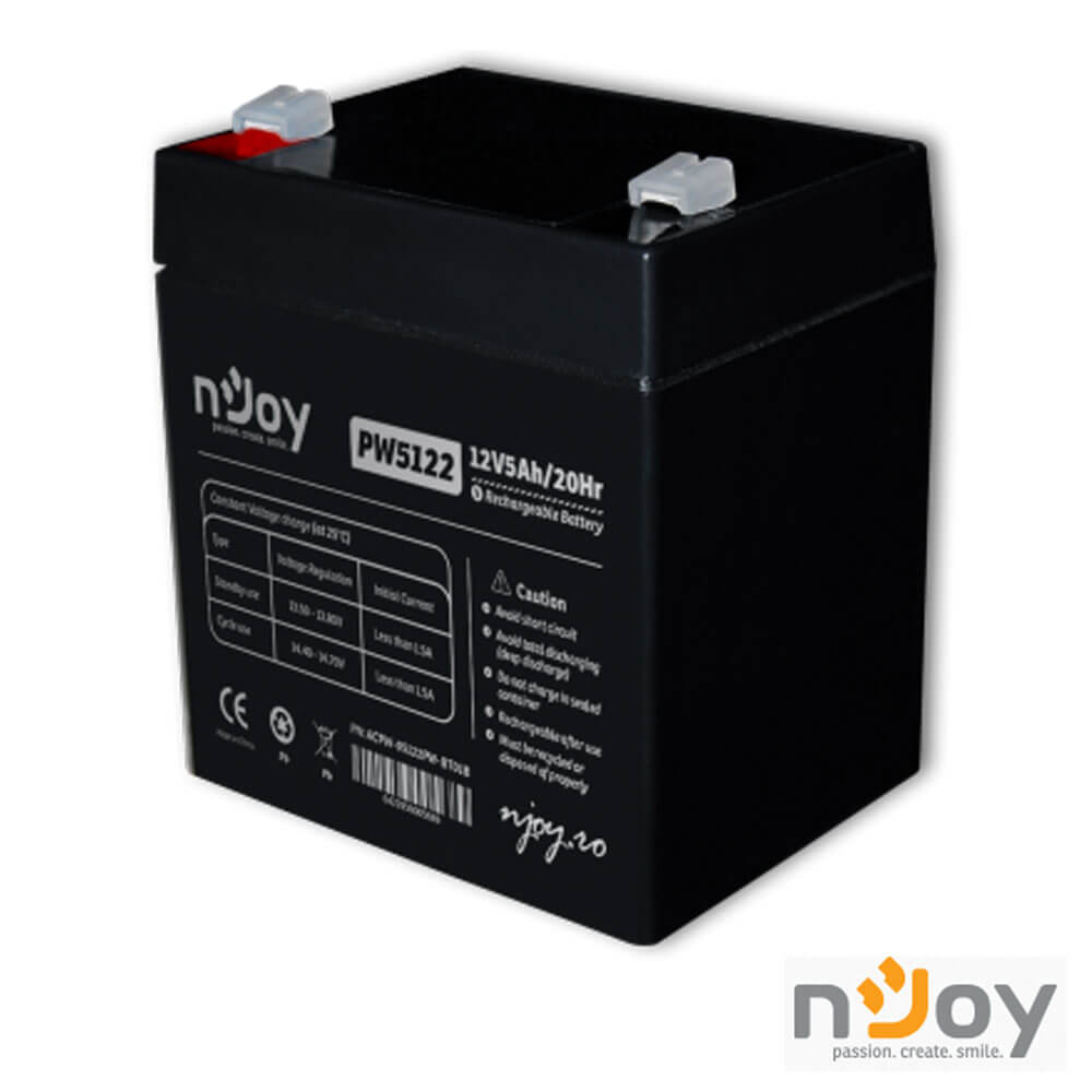 Acumulator 12V 5AH - NJoy PW5122