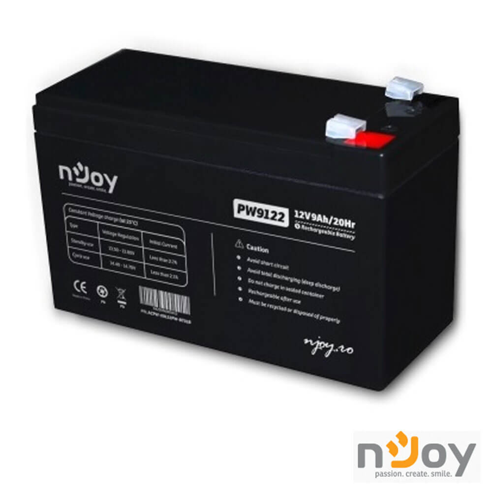 Acumulator 12V 9AH- NJoy PW9122