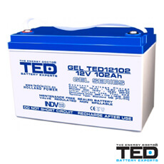 Acumulator 12V102Ah - TED Electric TED12102M8