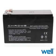 Acumulator plumb acid 12V7Ah - Well 12V7AH-CHR
