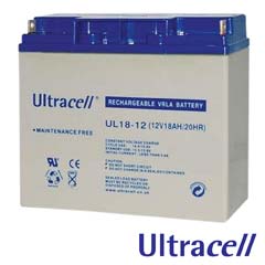 Acumulatori fara intretinere 12V DC 18AH - Ultracell UL18-12