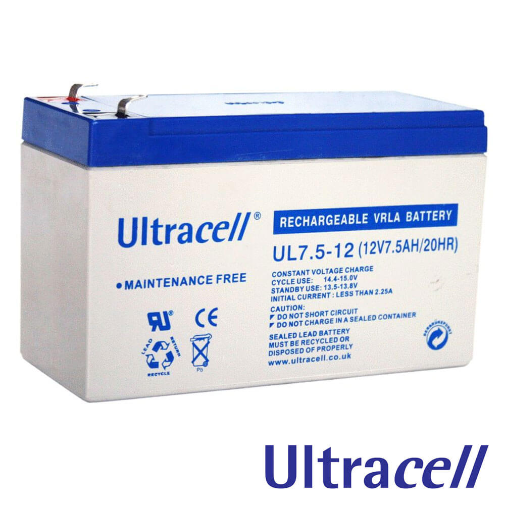 Acumulatori fara intretinere 12V DC 7AH - Ultracell UL7-12