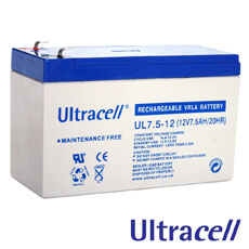 Acumulatori fara intretinere 12V DC 7AH - Ultracell UL7-12