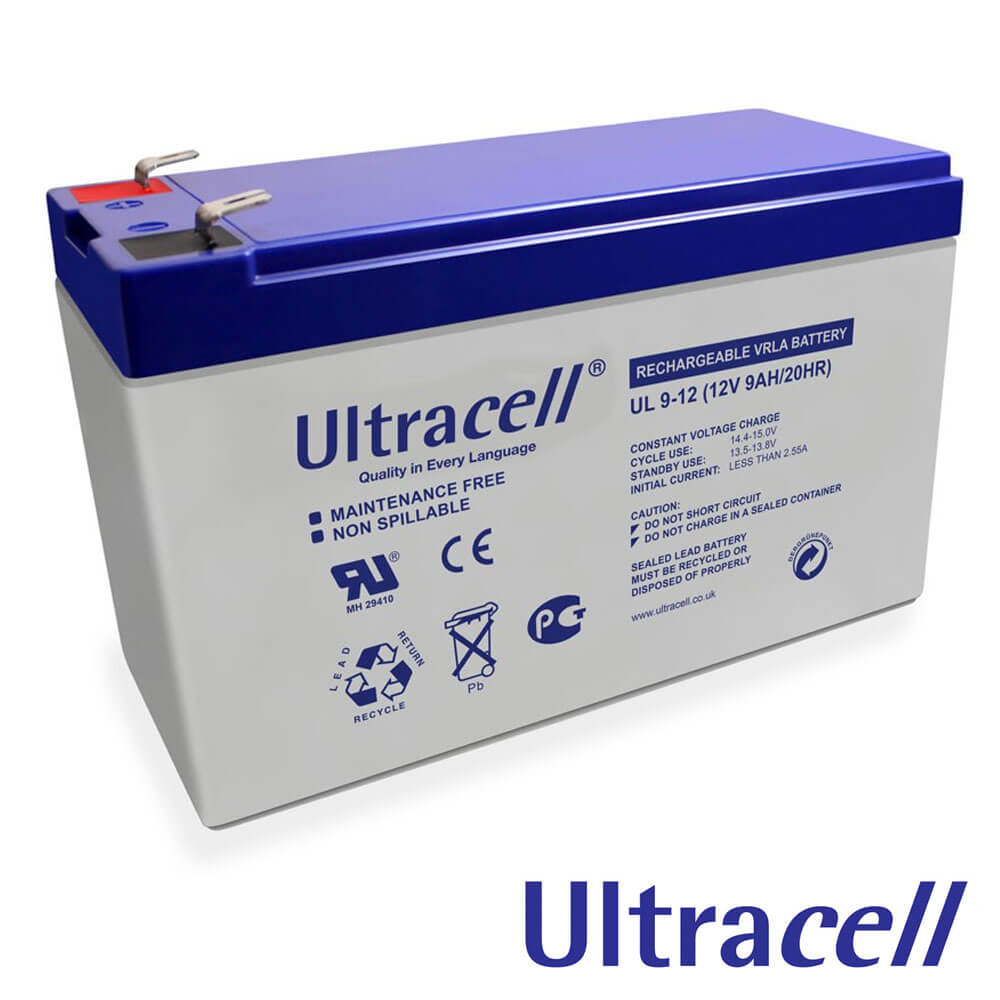 Acumulatori fara intretinere 12V DC 9AH - Ultracell UL9-12