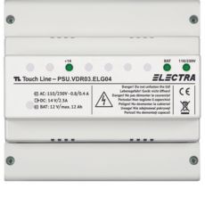 Sursa de alimentare pentru videointerfon, ABS,110-230 Vca,14 Vcc - Electra PSU.VDR03.ELG04