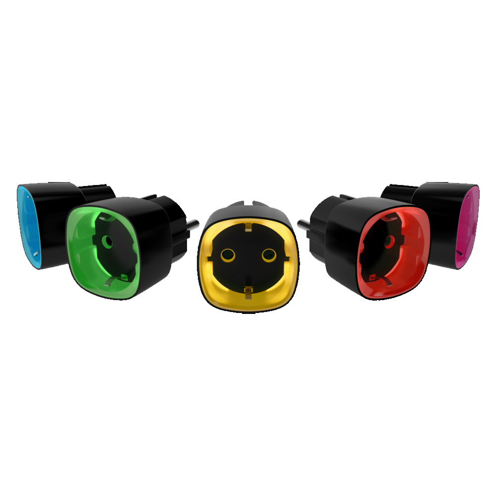 Priza smart wireless, 2.5 kW, indicator consum LED, 1000m, negru - Ajax Socket 