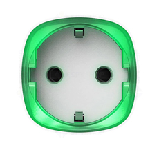 Priza smart wireless, 2.5 kW, indicator consum LED, 1000m, alb - Ajax SocketA