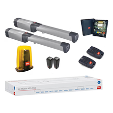 Kit automatizare porti batante, 400kg, max.2x2.5m, 116Â°, 24V - BFT Italia Phobos BT A25 FRA
