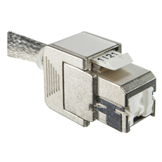 Conector 3M Volition RJ45 K6A mufă STP cu intrare dreaptă pentru cablu - Corning XS005000269
