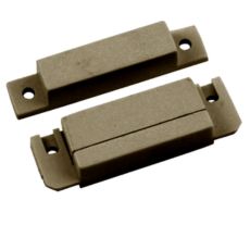 Contact magnetic aparent NC, maro, interspatiu 20±5mm, 2 fire normal inchis - CSAccess CM-31NC-MARO