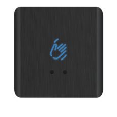 Buton de iesire Touchless ajustabil, aluminiu, negru, montaj aparent, IP66 - CSAccess CSB-20C30S-AL2