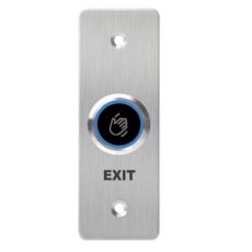 Buton iesire Touchless, montaj ingropat, inox, IP68, LED temporizator - CSAccess CSB-4028SW