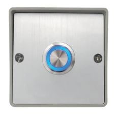 Buton iesire LED, montaj aparent, IP66, contacte NO-NC-COM, aliaj rezistent - CSAccess CSB-7022L