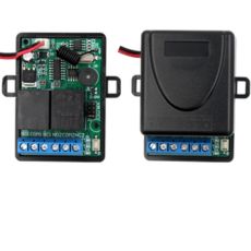 Set radio comanda, 2 relee 433MHz – versiunea 2 - CSAccess CSR-807Y2-2