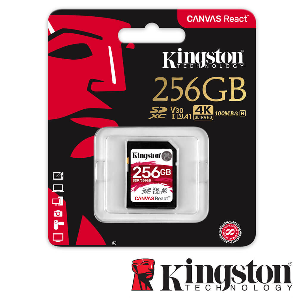  Card SDXC Secure Digital, 256GB, Clasa 10 UHS-I, Adaptor SD - Kingston SDR/256GB