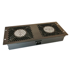 Modul ventilatie plafon 2 fan + cablu, interconectabil,  pentru rack de podea - DATEUP VE-2-PO