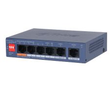 Switch PoE 6 porturi cloud managed cu Hi-PoE si protecții avansate - Dahua CS4006-4ET2GT-60