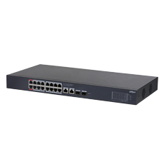 Switch 16xRJ45 Gbit PoE + 2xGbit RJ45 si 2xSFP, 135W, Layer 2, Management - Dahua CS4220-16GT-135