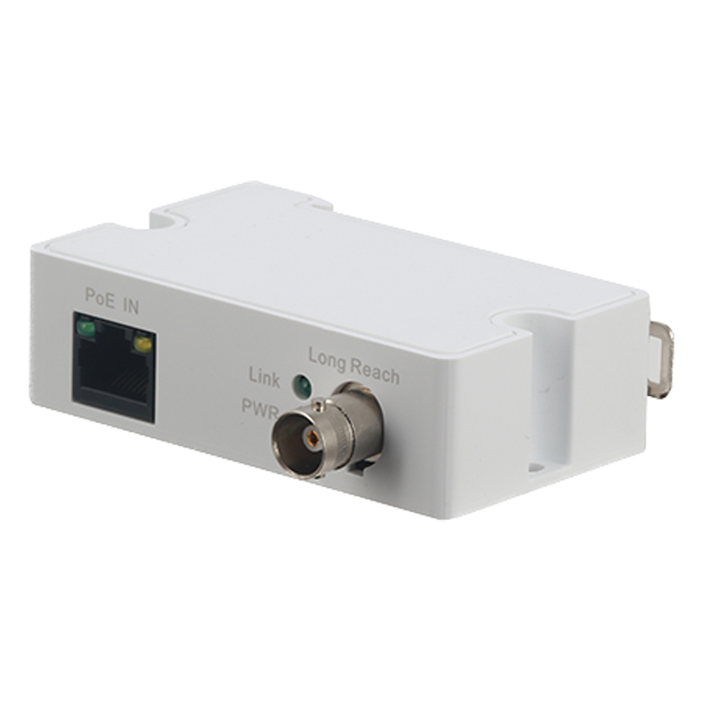 Receptor BNC-RJ45, transmisie ePoE prin coaxial RG59:400m/100Mbps,1000m/10Mbps- Dahua LR1002-1EC-V2