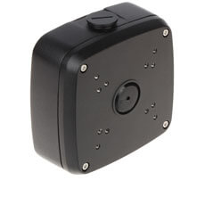 Cutie de distributie waterproof, aluminiu, neagra - Dahua PFA121-BLACK-V2