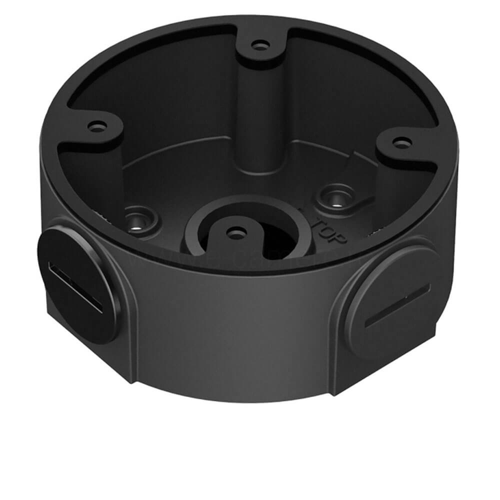 Cutie de distributie waterproof, aluminiu, neagra - Dahua PFA13A-E-BLACK