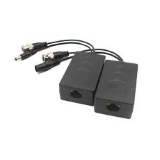 Video balun pasiv cu alimentare, intrare RJ45, iesire BNC tata - Dahua PFM801-4MP