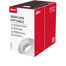 Cablu UTP Cat.6, cupru, pret 305 metri, PoE maxim 160m - Dahua PFM920I-6UN-C-V2