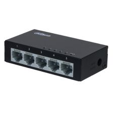 Switch Ethernet 5 porturi 10/100, metalic, plug and play, compact - Dahua PFS3005-5ET