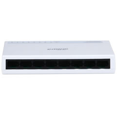 Switch 8 porturi 10/100 Mbps, 1.6 Gbps - Dahua PFS3008-8ET-L