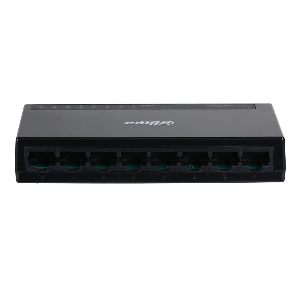 Switch 8 porturi Gigabit - Dahua PFS3008-8GT-L 