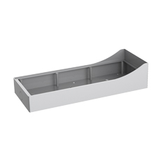 Cutie montaj aparent pentru 3 module Dahua VTOB114-V2 - Aliaj AL5052, 369x145x43mm