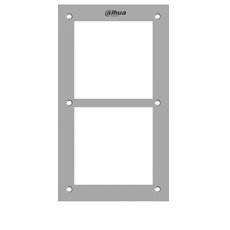 Rama de montaj, 2 module, otel inoxidabil, seria X - Dahua VTOF002-V2