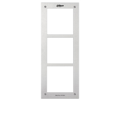 Rama de montaj, 3 module, otel inoxidabil, seria X- Dahua VTOF003