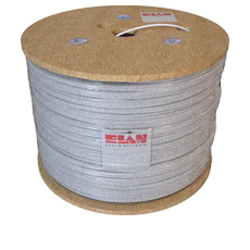 Cablu de alarma 6 fire ecranate, antiflacara, cupru integral, tambur 500m - ELAN 6CUEF-T