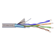 Cablu UTP, cat 5E, Cupru integral, rola 305m - ELAN ELN-FTP-5E-CU