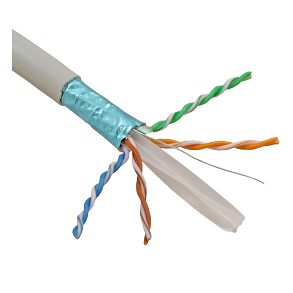 Cablu FTP, cat.6e, Cupru integral, rola 305m - ELAN ELN-FTP-6e-CU