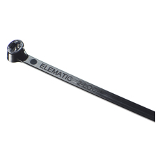 Bride plastic negre 2-LOCK 3,5 x 290mm, punga 100buc. - Elematic 1310