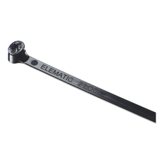 Bride plastic negre 2-LOCK 4,5 x 360mm, punga 100buc. - Elematic 1319
