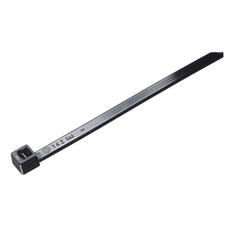 Bride plastic negre 4,5 x 290mm, rezistente la raze UV, punga 100buc - Elematic 5317 UV