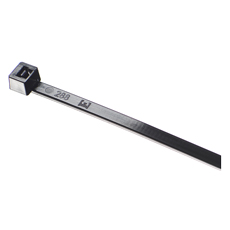 Bride plastic negre 4,5 x 290mm, punga 100buc. - Elematic 5317