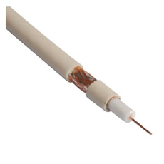 Cablu coaxial RG59 - 75 ohm Cu- Cu, rola 100m - Emtex CX59EMT/CU-CU